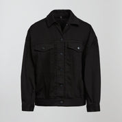 E488 ropped drew jacket