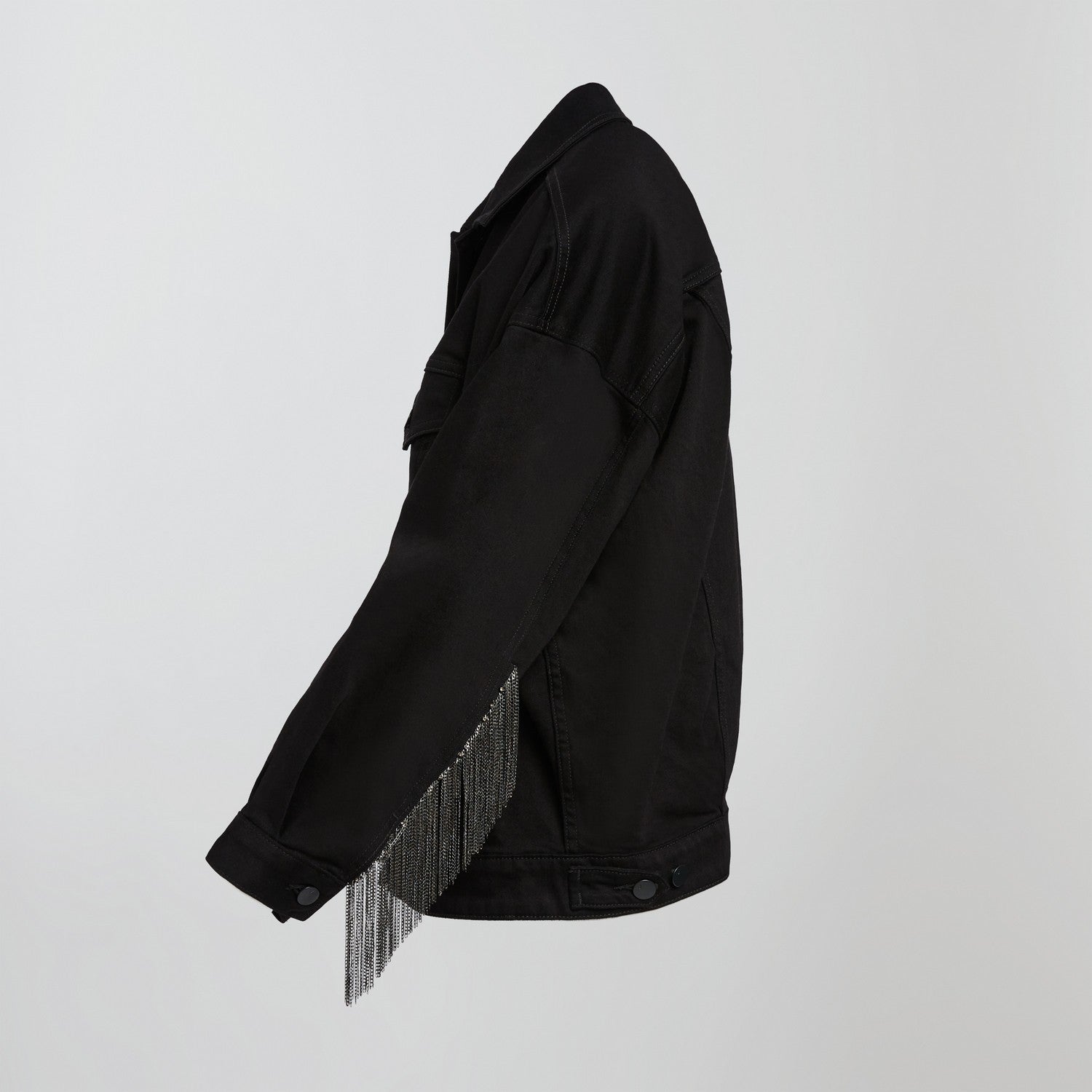 E488 ropped drew jacket