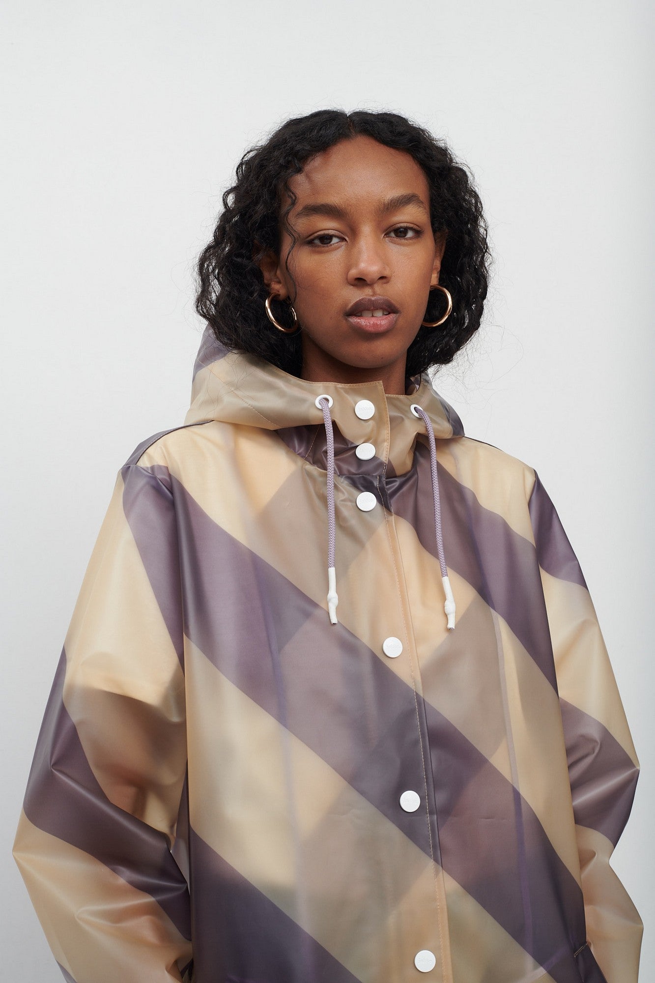 REBECCA HOODED RAINCOAT
