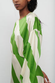 MIA LONG SLEEVE PRINTED MAXI DRESS