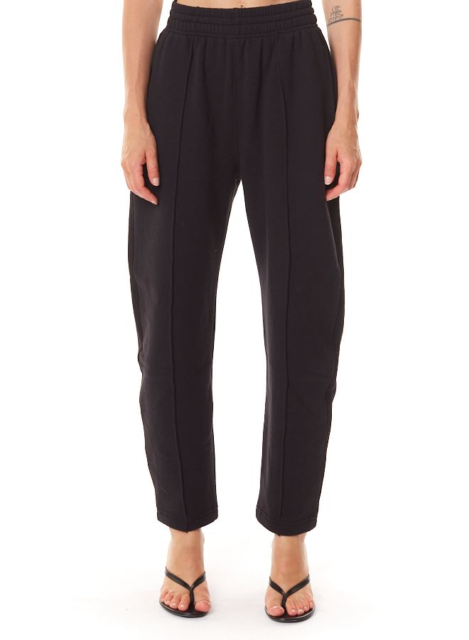 >FLEECED PINTUCK SWEATPANT