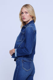 JANELLE SLIM RAW JACKET