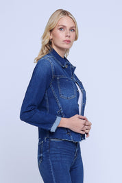 JANELLE SLIM RAW JACKET