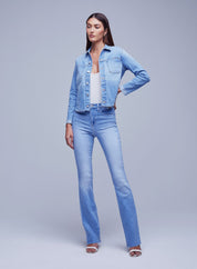 JANELLE SLIM RAW JACKET