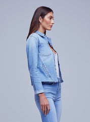 JANELLE SLIM RAW JACKET