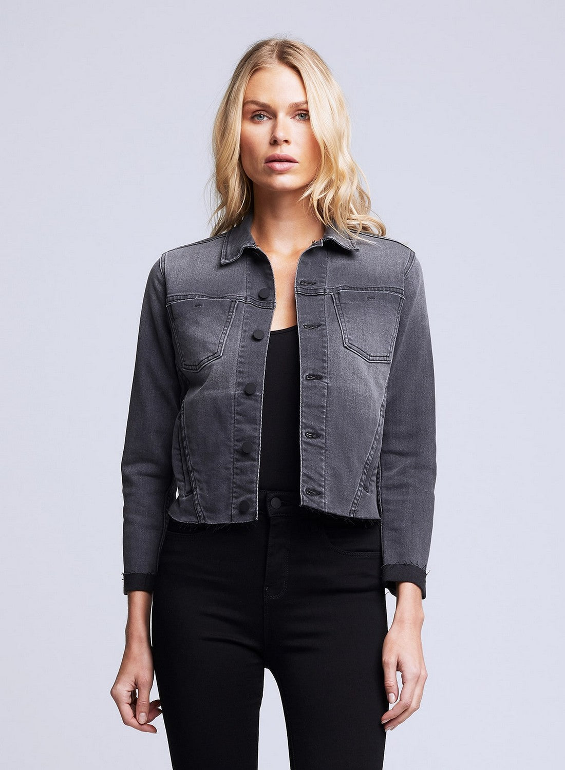 JANELLE SLIM RAW JACKET
