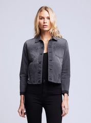 JANELLE SLIM RAW JACKET