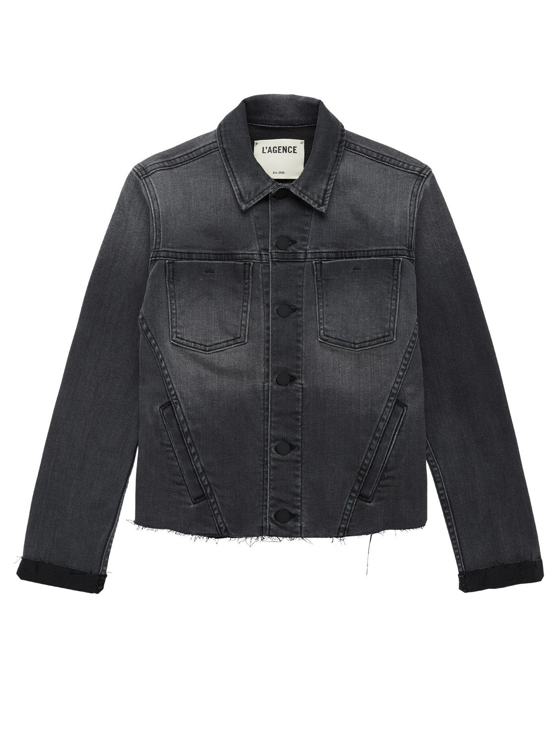 JANELLE SLIM RAW JACKET