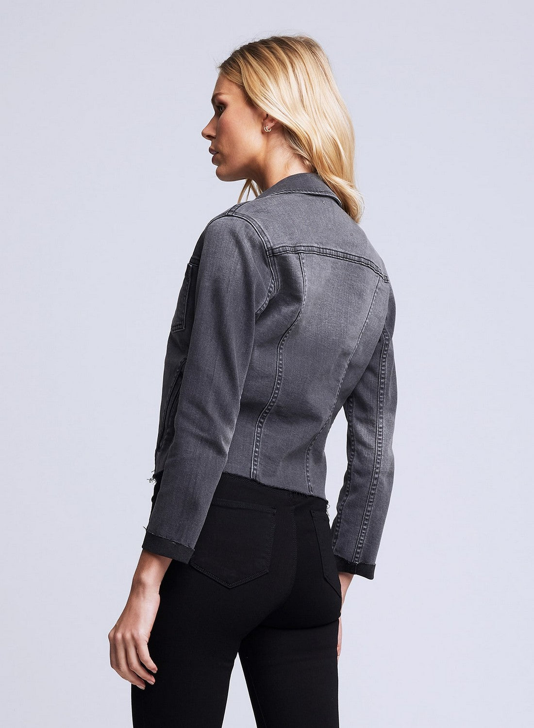 JANELLE SLIM RAW JACKET