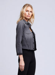JANELLE SLIM RAW JACKET