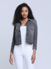 JANELLE SLIM RAW JACKET