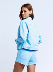 JANELLE SLIM RAW JACKET