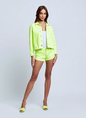 JANELLE SLIM RAW JACKET