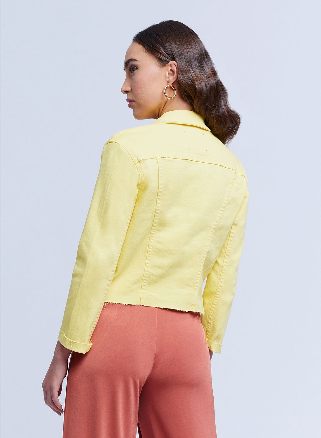 JANELLE SLIM RAW JACKET