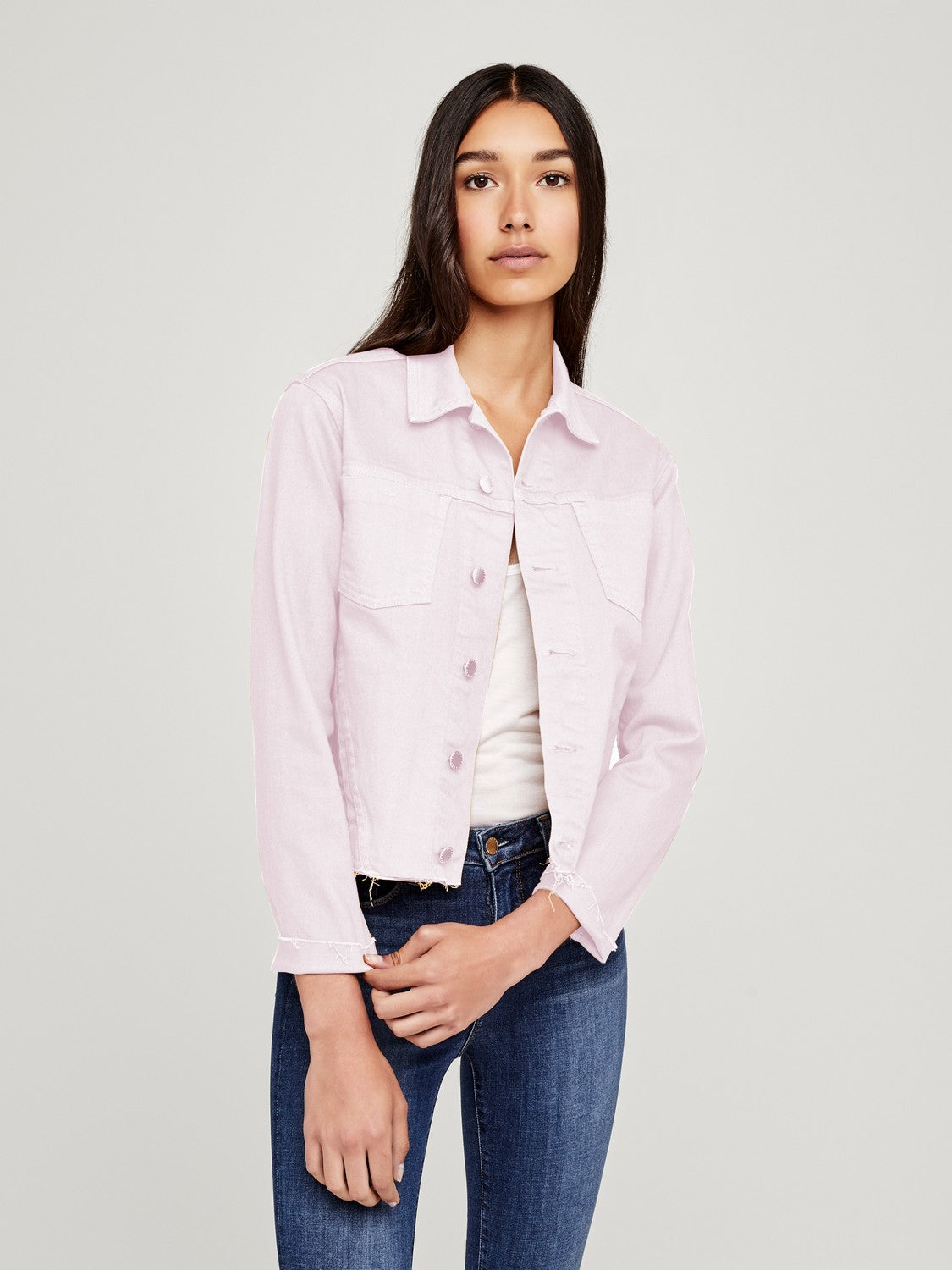 JANELLE SLIM RAW JACKET