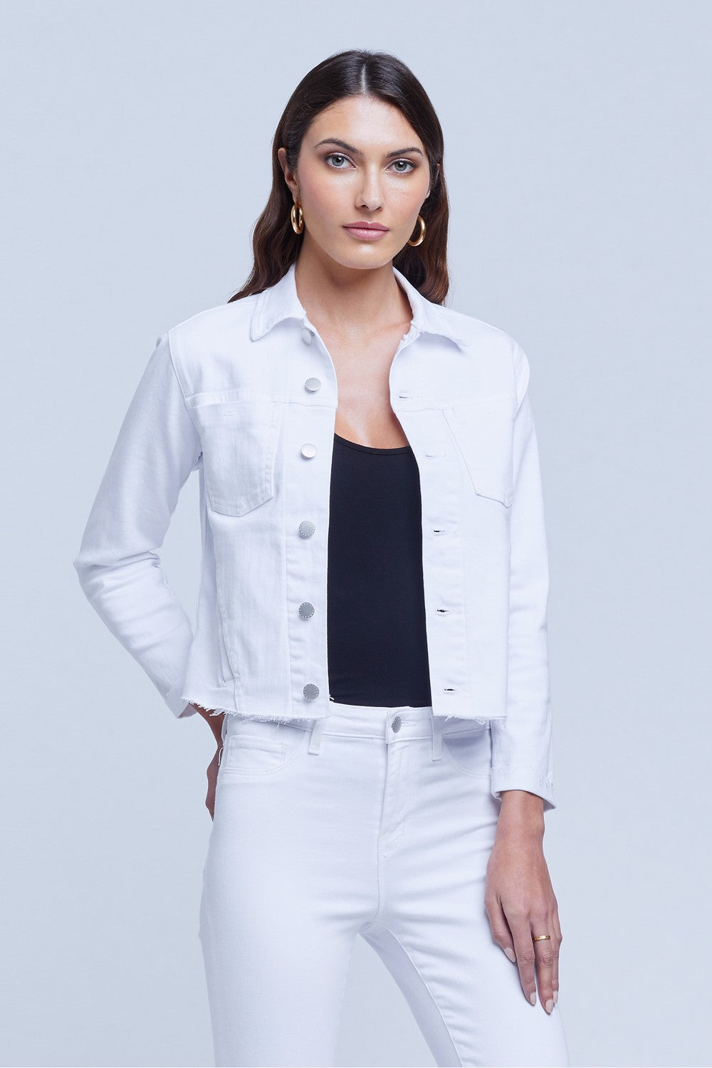 JANELLE SLIM RAW JACKET