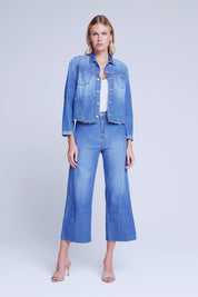 JANELLE SLIM RAW JACKET