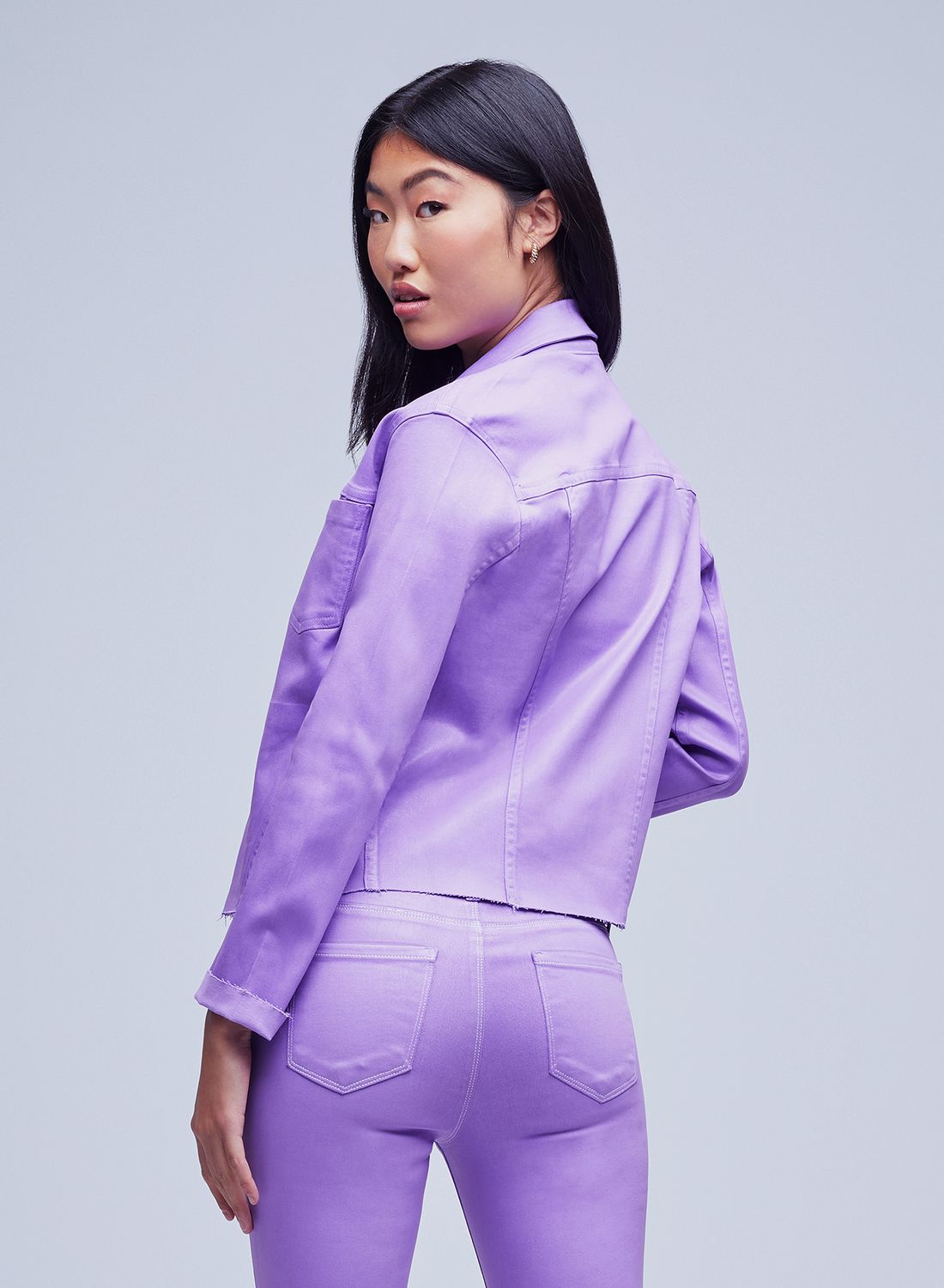 JANELLE SLIM RAW JACKET