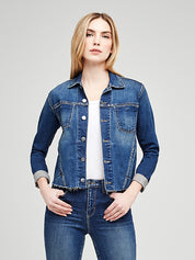 JANELLE SLIM RAW JACKET
