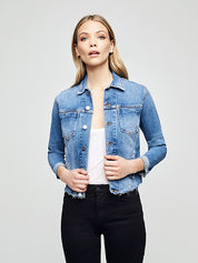 JANELLE SLIM RAW JACKET
