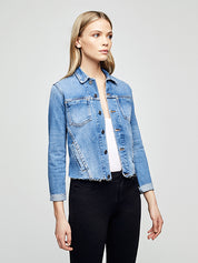JANELLE SLIM RAW JACKET