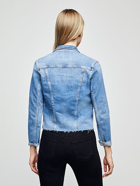 JANELLE SLIM RAW JACKET