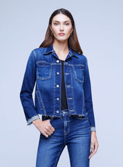 JANELLE SLIM RAW JACKET