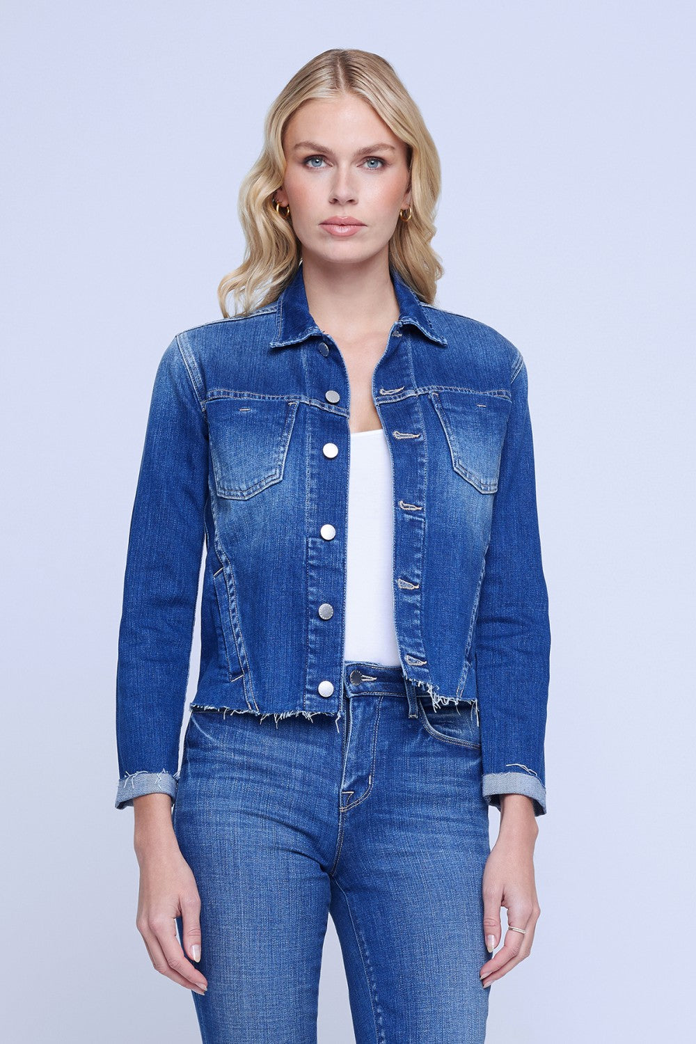 JANELLE SLIM RAW JACKET