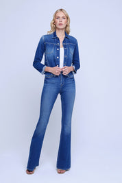 JANELLE SLIM RAW JACKET