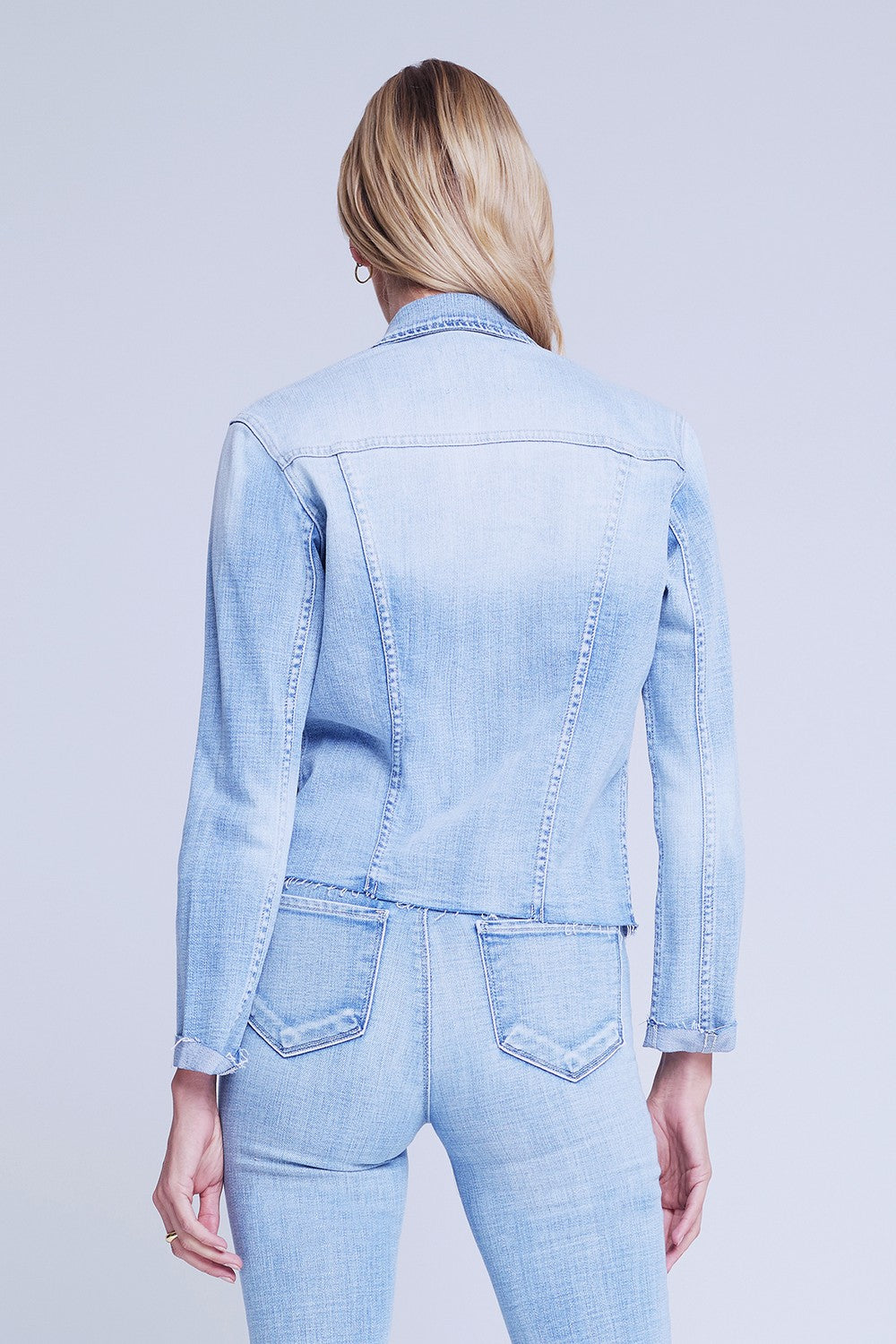 JANELLE SLIM RAW JACKET