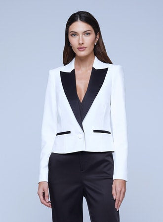 SCARLET CROP BLAZER