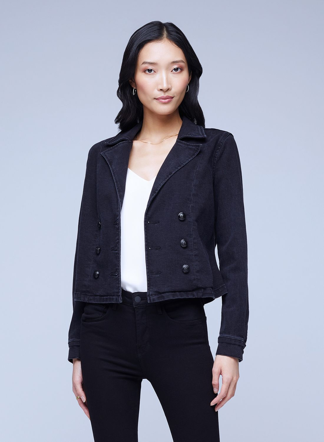 ADMIRAL CROP DBL BRST JKT