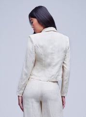 WAYNE CROP DBL BREAST JKT