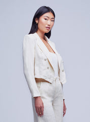 WAYNE CROP DBL BREAST JKT