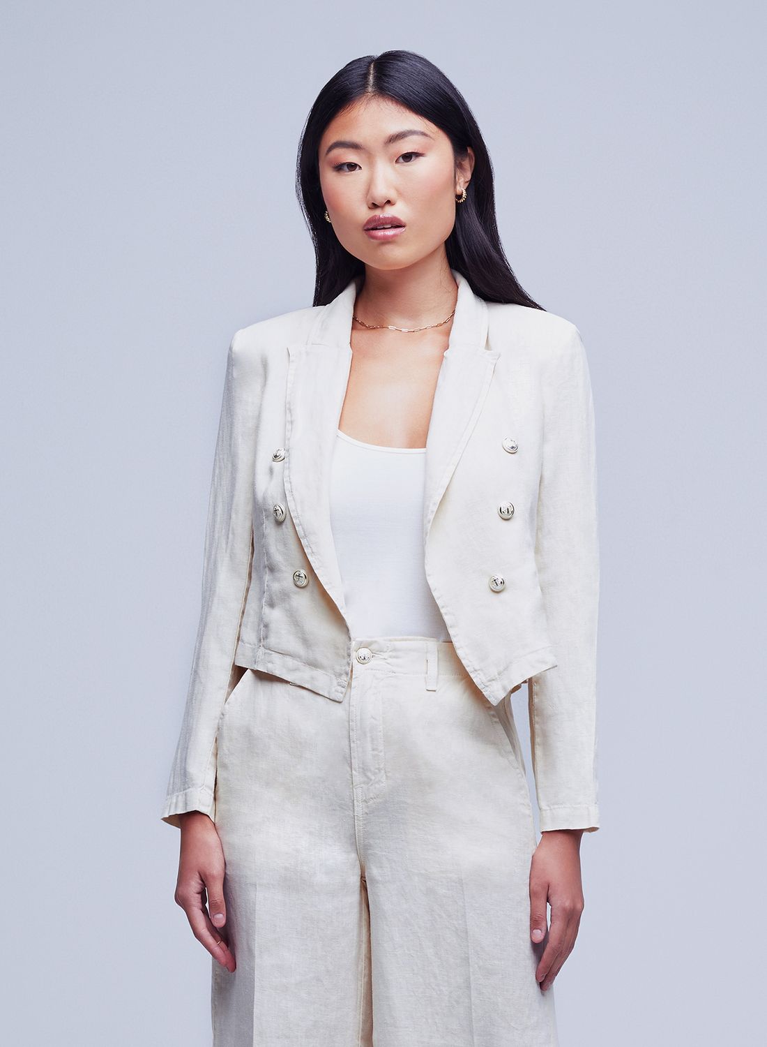 WAYNE CROP DBL BREAST JKT