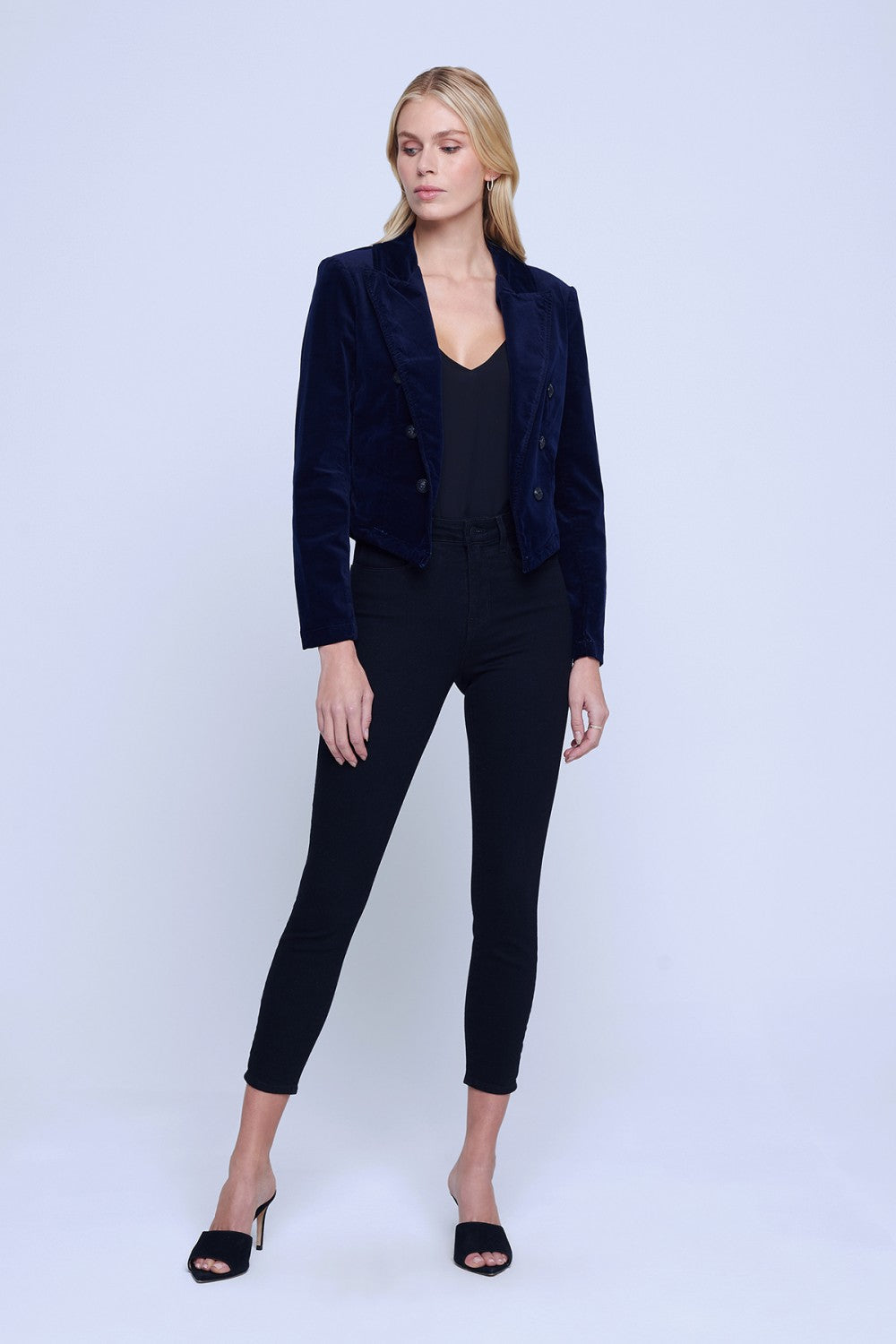 WAYNE CROP DBL BREAST JKT