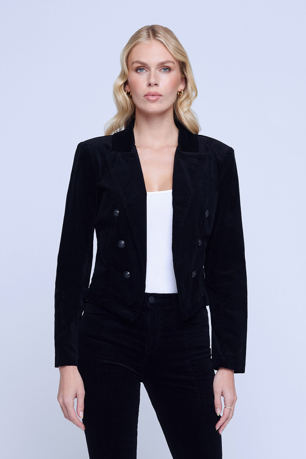 WAYNE CROP DBL BREAST JKT