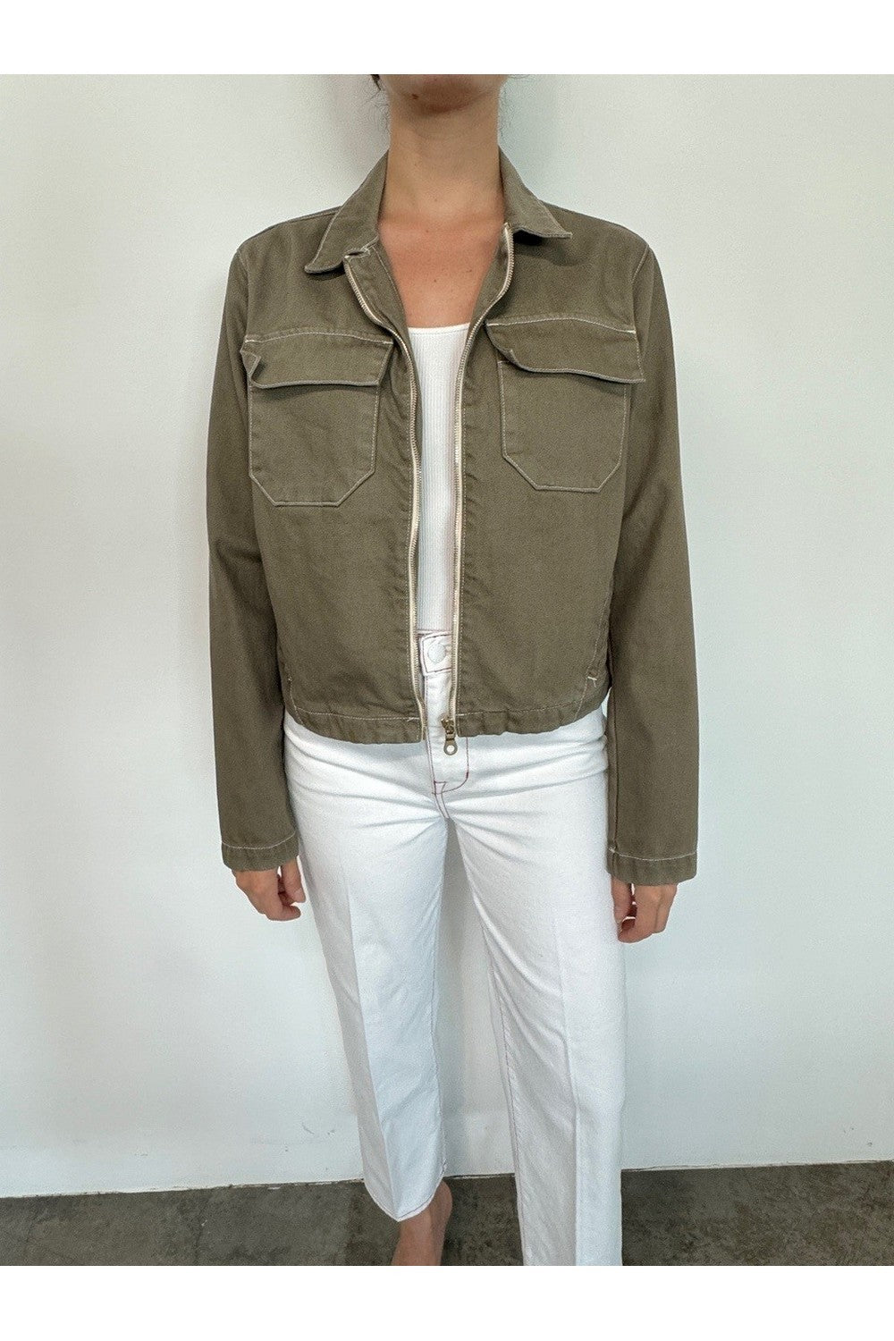 ELAINE ZIP FRT JACKET