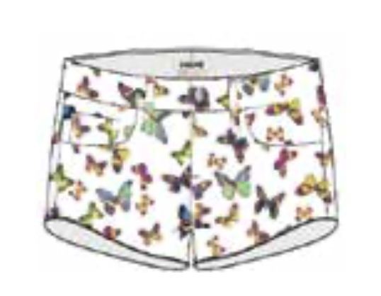 AUDREY MR SHORT WHT FLTR