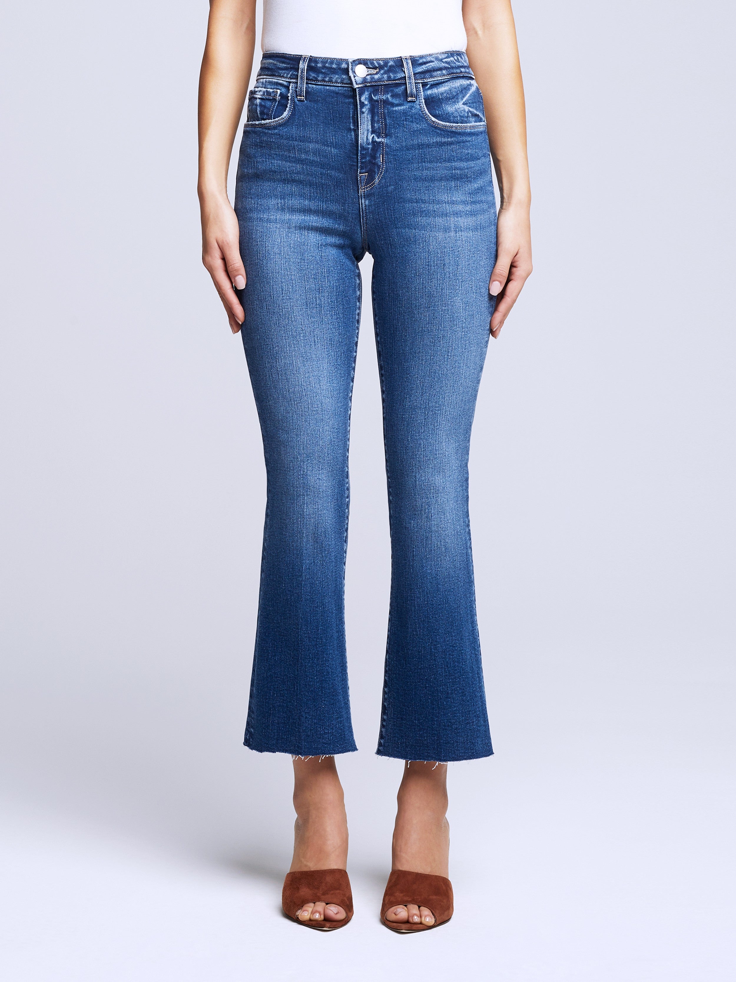 KENDRA HR CROP FLARE