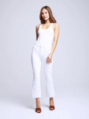 KENDRA HIGH RISE CROP FLARE