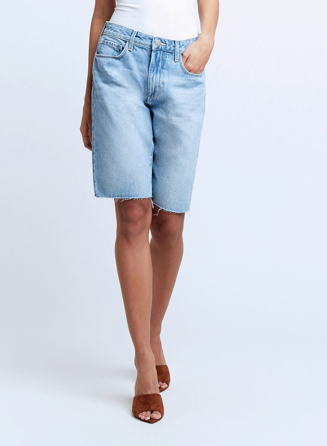 TAYLOR HR DENIM SHORT