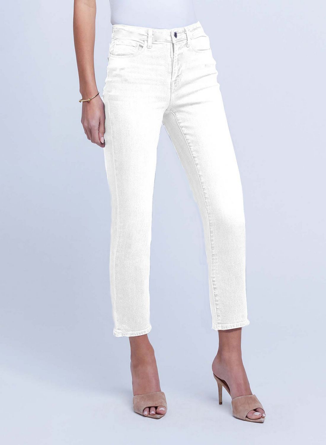 ALEXIA HIGH RISE CROP CIGARETTE
