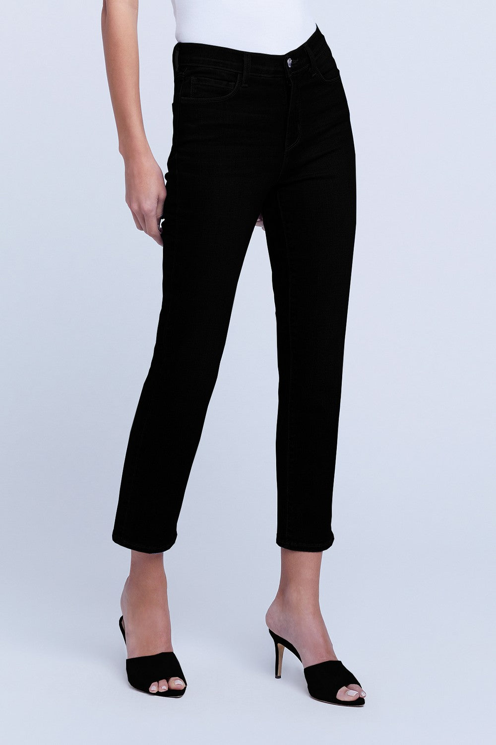 ALEXIA HIGH RISE CROP CIGARETTE