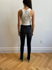 JOSIE HR SKINNY SPLIT SS