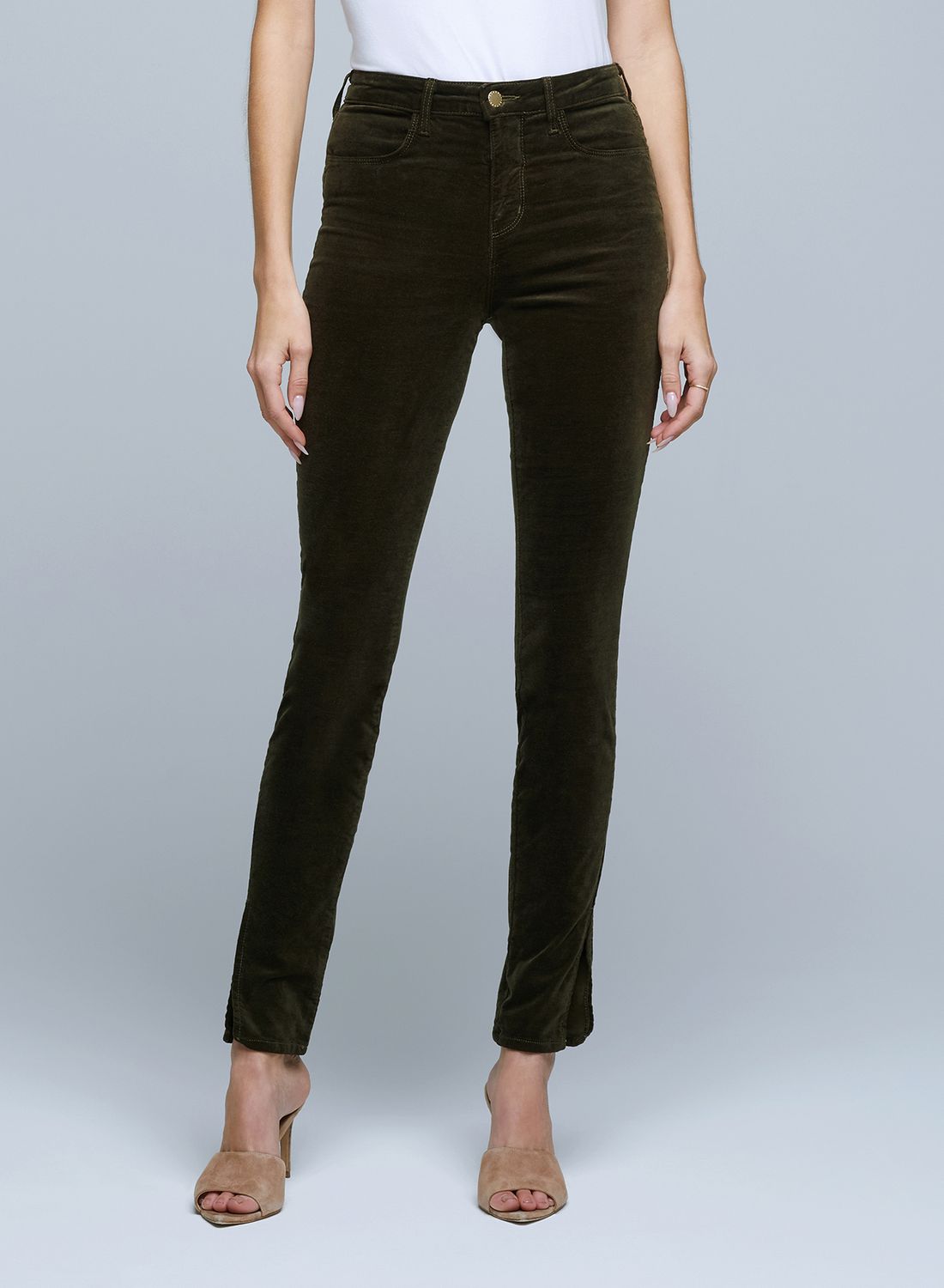 JOSIE HR SKINNY SPLIT SS