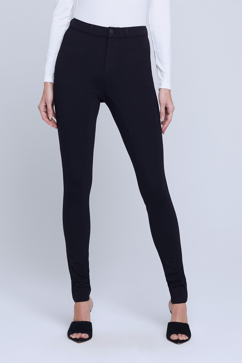 ASHER HR SEAMED SKINNY