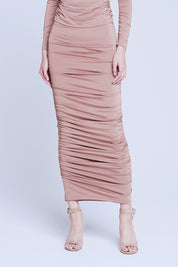 OTIS RUSCHED PENCIL SKIRT