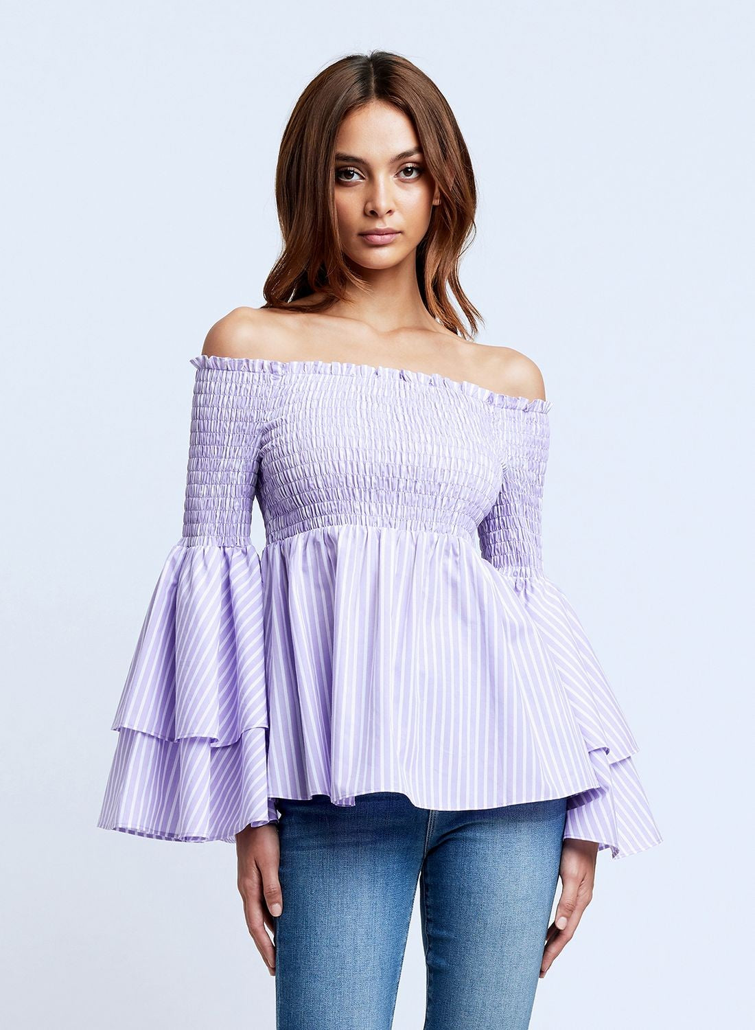 DENVER OFFSHOULDER BLOUSE