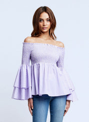 DENVER OFFSHOULDER BLOUSE